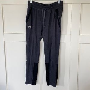 Grey/ Black Under Armour Joggers